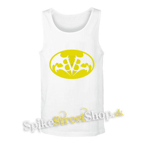 BLACK VEIL BRIDES - Batman Logo - biele pánske tielko