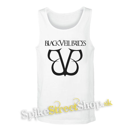 BLACK VEIL BRIDES - Logo - biele pánske tielko