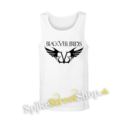 BLACK VEIL BRIDES - Wings Logo - biele pánske tielko