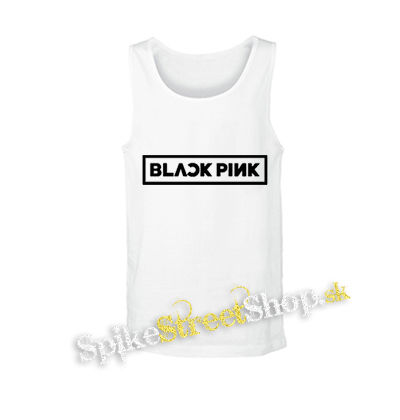 BLACKPINK - Logo - biele pánske tielko