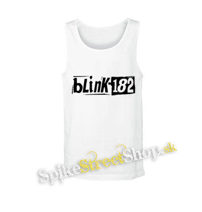 BLINK 182 - Comeback Logo 2023 - biele pánske tielko