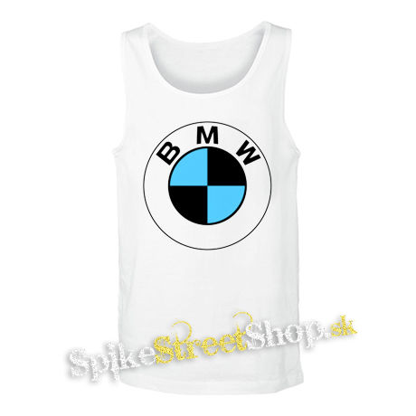 BMW - biele pánske tielko