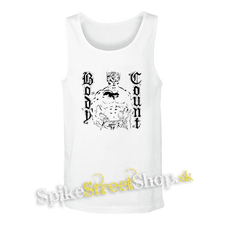 BODY COUNT - Ice-T Logo Crest Band - biele pánske tielko