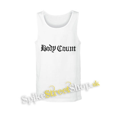 BODY COUNT - Logo - biele pánske tielko