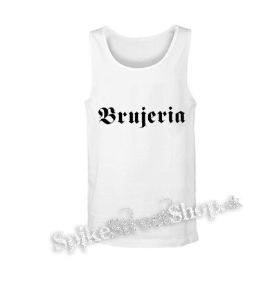 BRUJERIA - Logo - biele pánske tielko