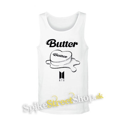 BTS - BANGTAN BOYS - Butter - biele pánske tielko