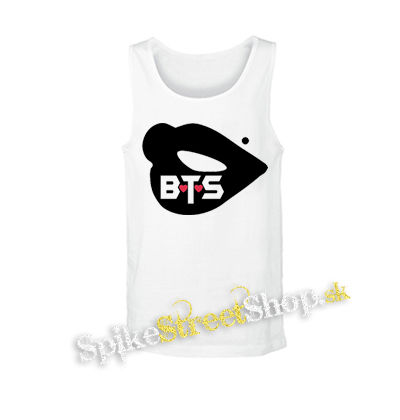 BTS - BANGTAN BOYS - Lips - biele pánske tielko