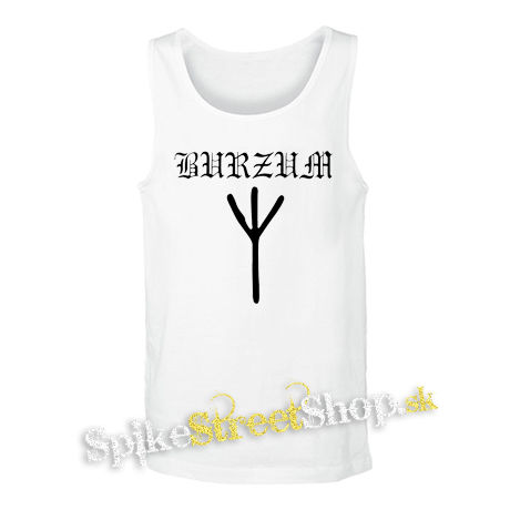 BURZUM - Crest - biele pánske tielko