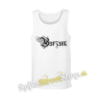BURZUM - Logo 2 - biele pánske tielko