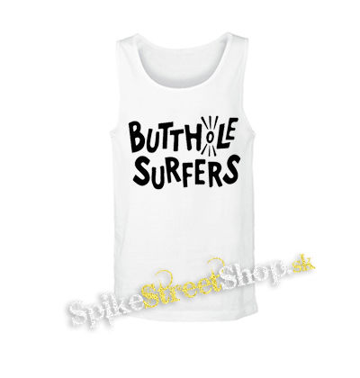 BUTTHOLE SURFERS - Logo - biele pánske tielko