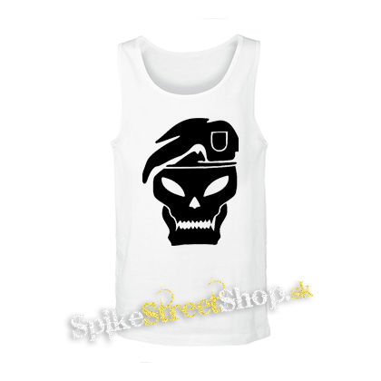 CALL OF DUTY  - Lebka - biele pánske tielko
