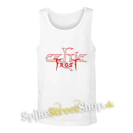 CELTIC FROST - Logo Red - biele pánske tielko