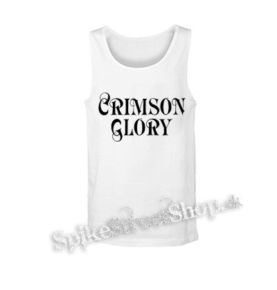 CRIMSON GLORY - Logo - biele pánske tielko