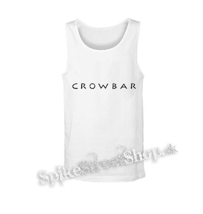 CROWBAR - Logo - biele pánske tielko