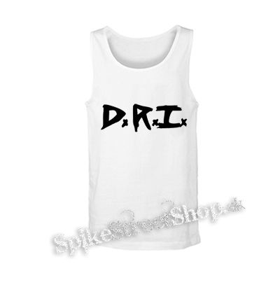 D.R.I. - Logo - biele pánske tielko