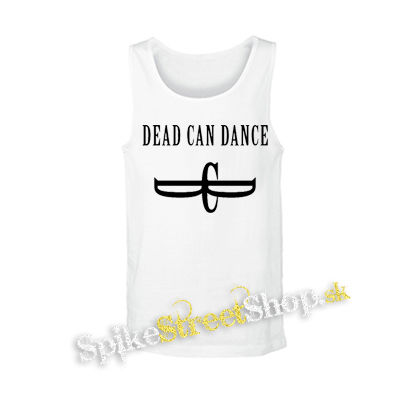 DEAD CAN DANCE - Logo Crest - biele pánske tielko