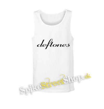 DEFTONES - Logo - biele pánske tielko