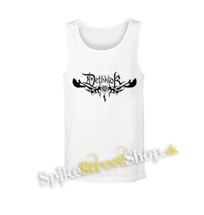 DETHKLOK - Logo - biele pánske tielko