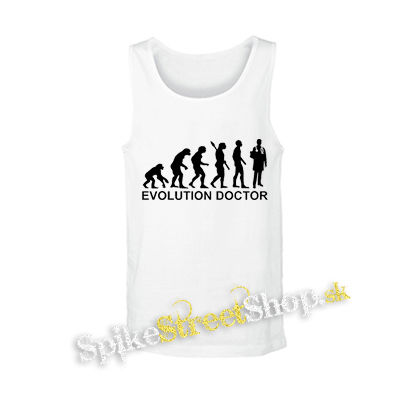 DOCTOR EVOLUTION - biele pánske tielko