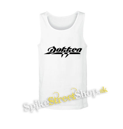 DOKKEN - Logo - biele pánske tielko
