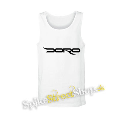 DORO - Doro Pesch Logo - biele pánske tielko