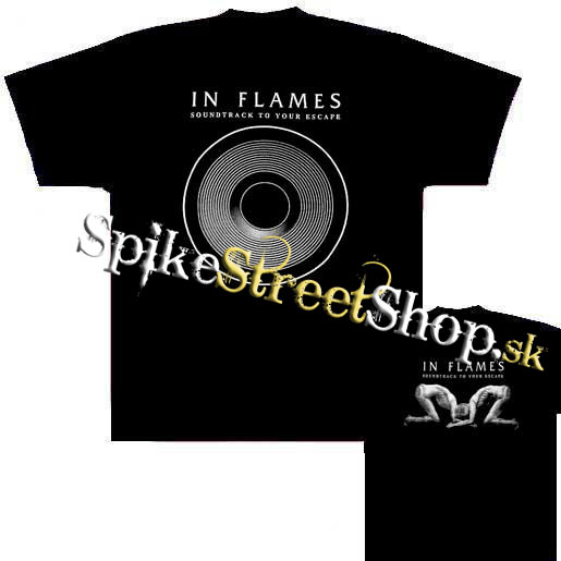 IN FLAMES - Soundtrack To Your Escape - čierne pánske tričko