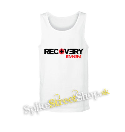 EMINEM - Recovery - biele pánske tielko