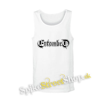 ENTOMBED - Logo - biele pánske tielko