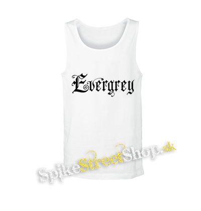EVERGREY - Logo - biele pánske tielko