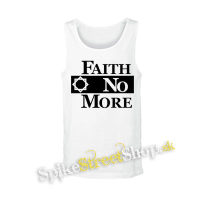 FAITH NO MORE - Logo - biele pánske tielko
