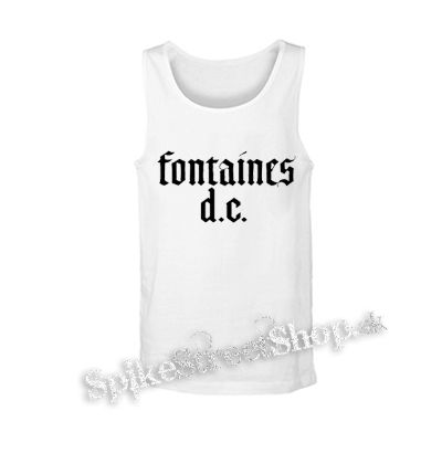 FONTAINES D.C. - Logo - biele pánske tielko