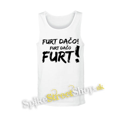 FURT DAČO - biele pánske tielko