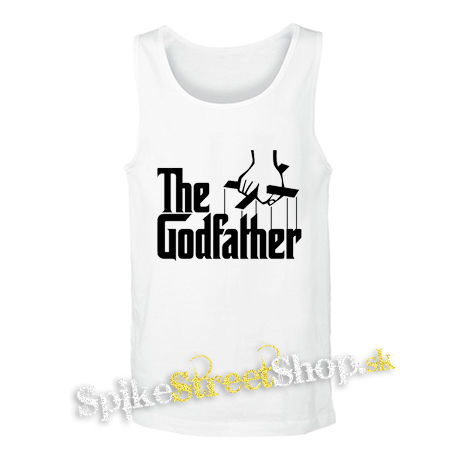 GODFATHER - Logo - biele pánske tielko