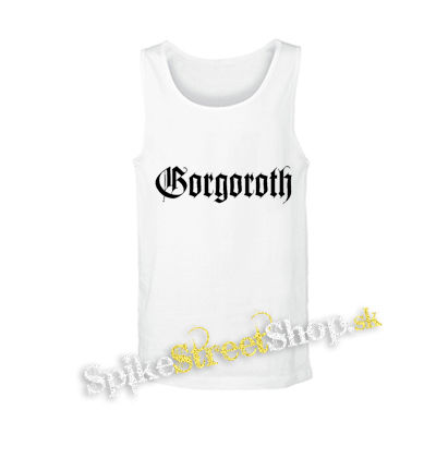 GORGOROTH - Logo - biele pánske tielko