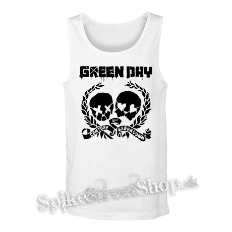 GREEN DAY - 21 st Century Breakdown Skulls - biele pánske tielko