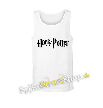HARRY POTTER - Logo - biele pánske tielko