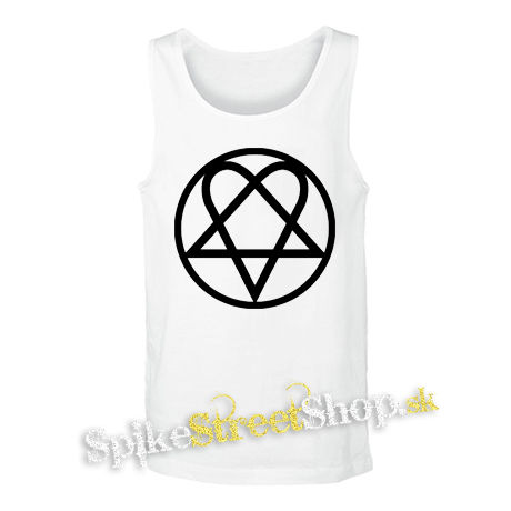 HIM - Heartagram - biele pánske tielko