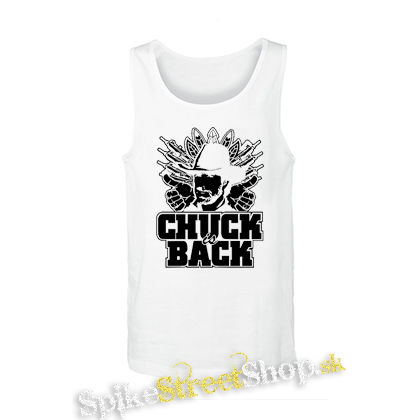 CHUCK NORRIS - Chuck Is Back - biele pánske tielko