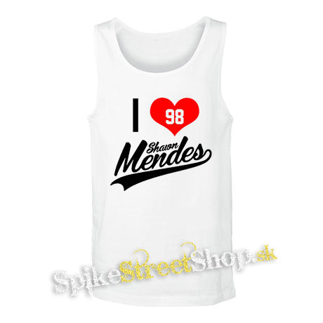 I LOVE SHAWN MENDES - biele pánske tielko