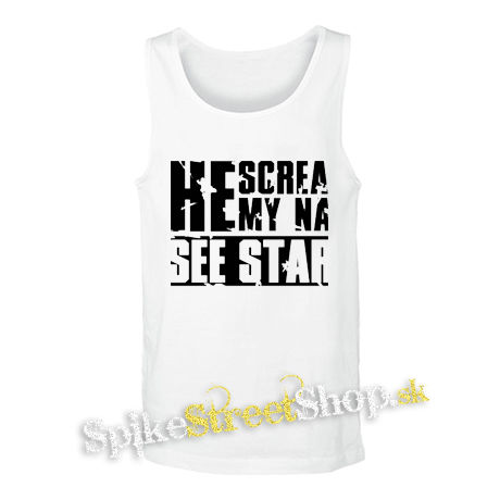 I SEE STARS - She Screams My Name Motive 2 - biele pánske tielko