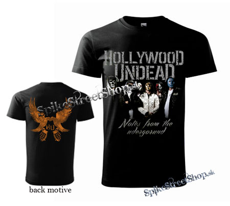 HOLLYWOOD UNDEAD - Notes From The Underground - čierne pánske tričko