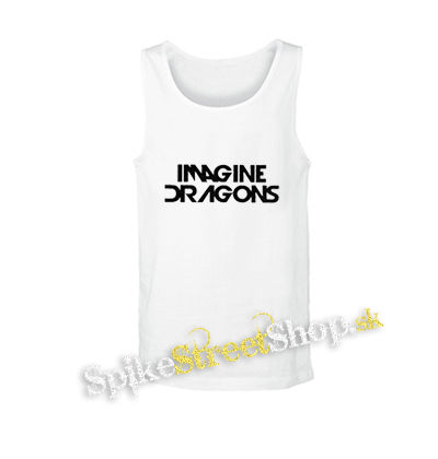 IMAGINE DRAGONS - Logo - biele pánske tielko