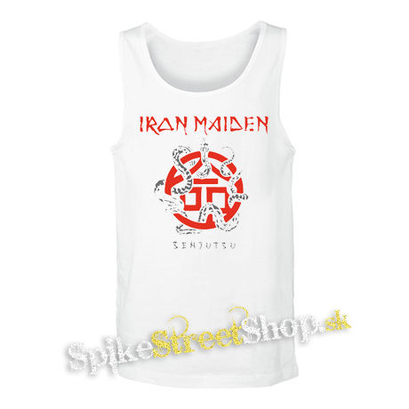 IRON MAIDEN - Senjutsu Snake - biele pánske tielko