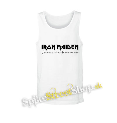 IRON MAIDEN - Seventh Son Of A Seventh Son Logo - biele pánske tielko