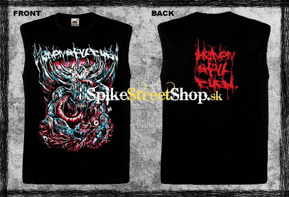 HEAVEN SHALL BURN - Dragon - čierne pánske tričko bez rukávov