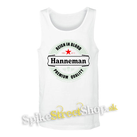 JEFF HANNEMAN - Hanneman Badge Trace - biele pánske tielko