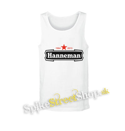 JEFF HANNEMAN - Logo - biele pánske tielko