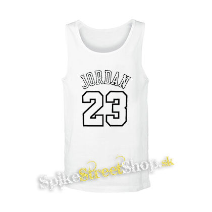 JORDAN 23 - Logo - biele pánske tielko