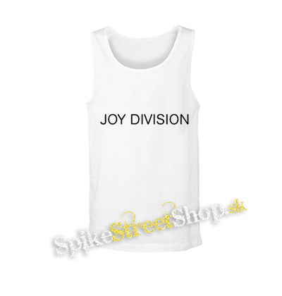 JOY DIVISION - Logo - biele pánske tielko