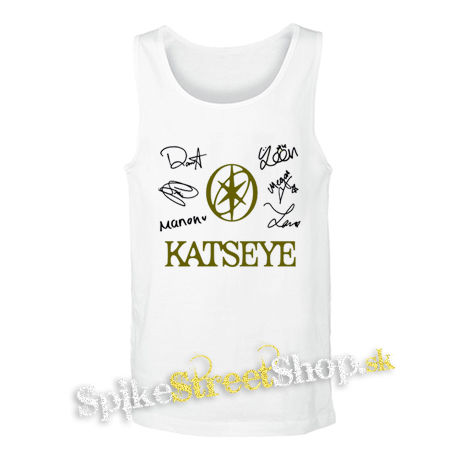 KATSEYE - Logo Signature - biele pánske tielko